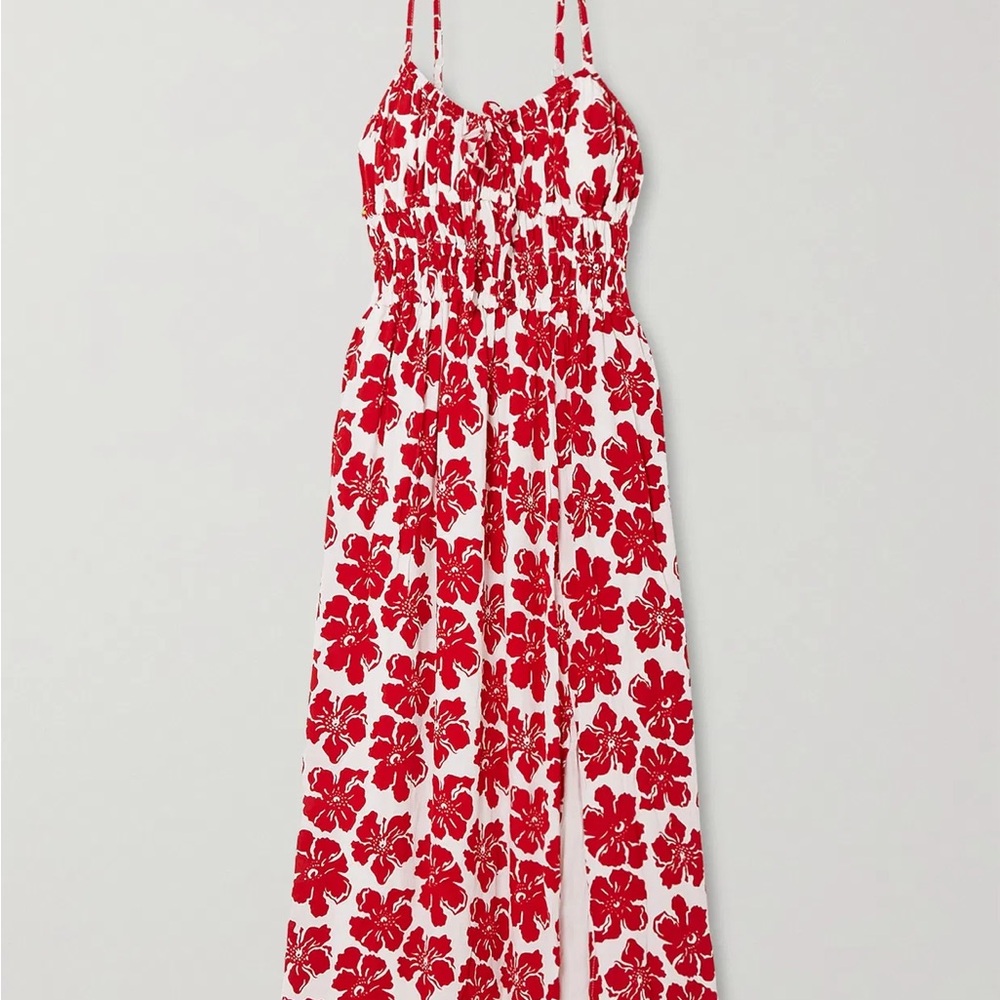 FAITHFULL THE BRAND Orsitta Midi Dress in La Presa Floral Print